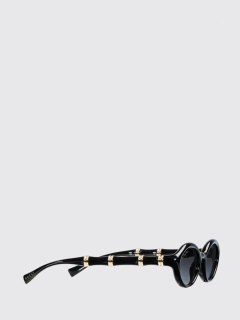 GUCCI Gucci Women Bamboo Effect Acetate Sunglasses Gucci
