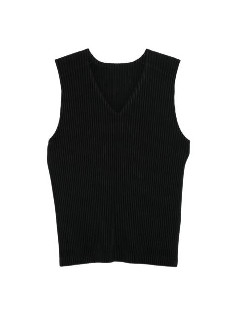 ISSEY MIYAKE OCTOBER AW25 BASIC VEST - BLACK