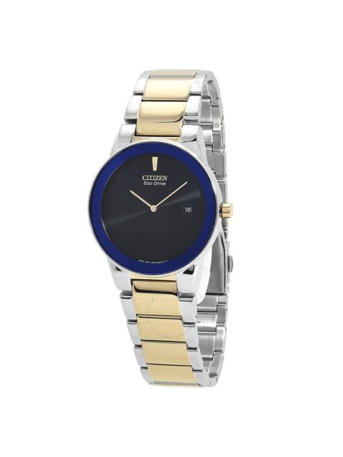 Other Designers Citizen Eco-Drive Blue Dial Two-Tone Men's Watch AU1064-85L