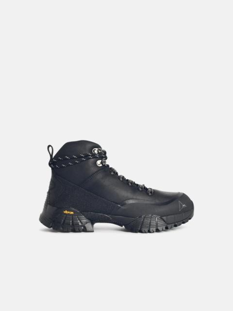 ROA 'ANDREAS' BLACK LEATHER BOOTS
