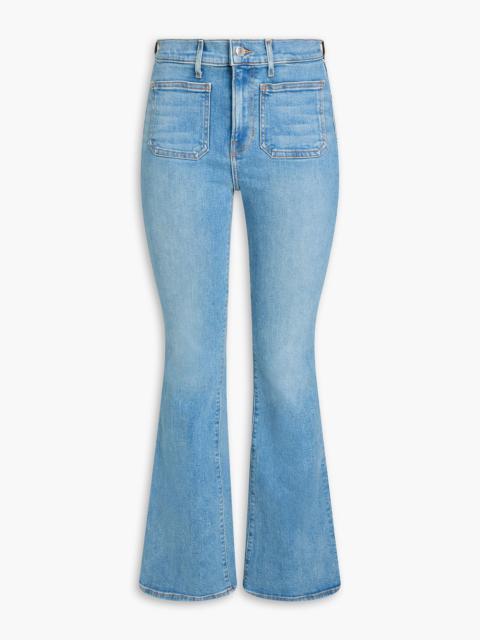 VERONICA BEARD Beverly high-rise flared jeans