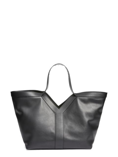 SAINT LAURENT Saint Laurent Y Leather Tote in Noir at Nordstrom