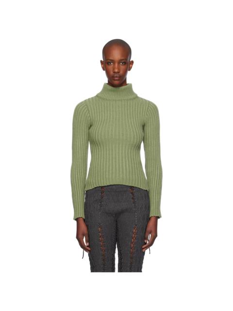 ISA BOULDER Green Hanna Turtleneck