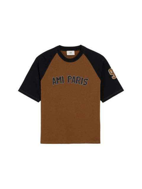 AMI Paris Cotton colorblock t-shirt