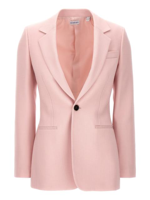 Burberry Women Single-Breasted Tailored Blazer
