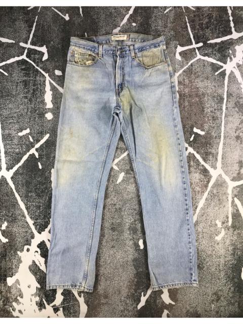 Other Designers Vintage - Vintage Levis 505 Jeans Dirty Medium Wash KJ1104
