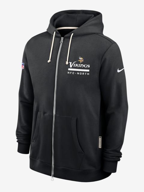 Nike Minnesota Vikings Utility Player Sideline Men's Nike Dri-FIT NFL Full-Zip Hoodie