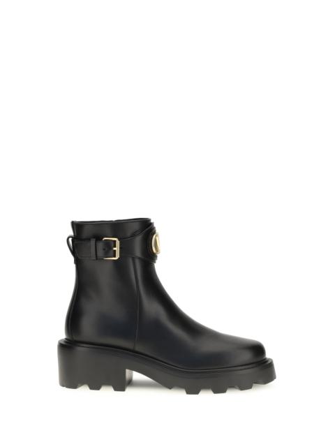 Valentino Valentino Garavani VLogo Signature Ankle Boots Black