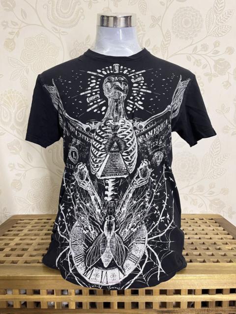 Other Designers Other - Skulls Punk Metal Graphic TShirts Made In USA