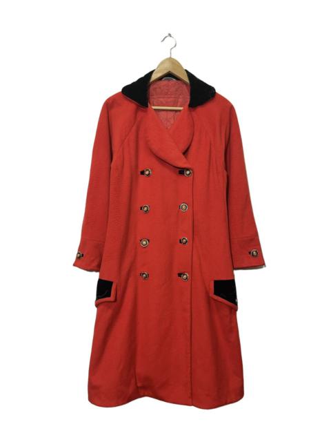 LUXURY VERSACE DOUBLE BREASTED LONGCOAT