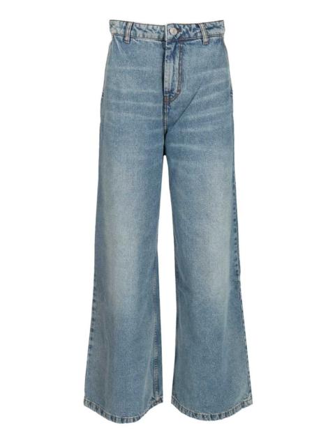 AMI Paris Ami Women Super Wide-Leg Jeans