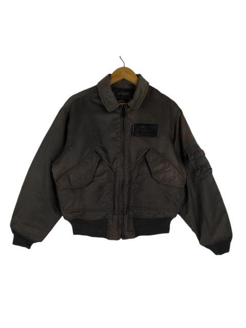 Other Designers Vintage - Vintage Lucky Strike Bomber Jacket U.S Air Force Jacket