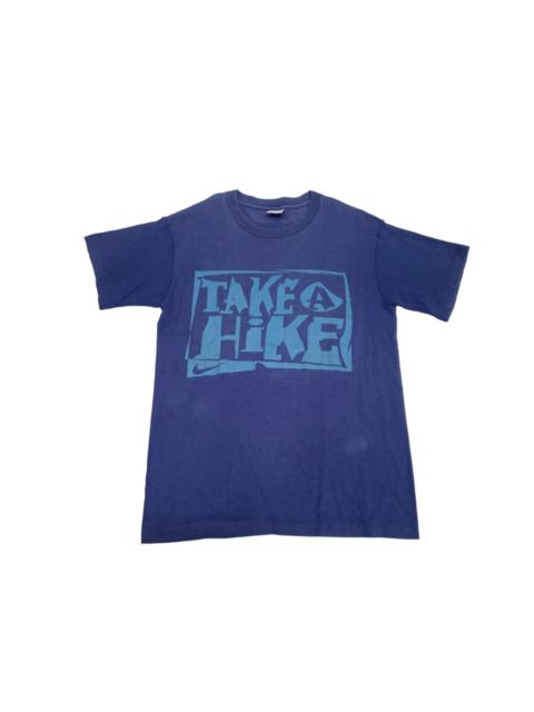 Nike Vintage 90s Nike Take a Hike T-Shirt Grey Tag