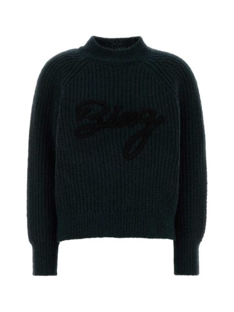 ANINE BING Petrol Blue Kendrick Sweater