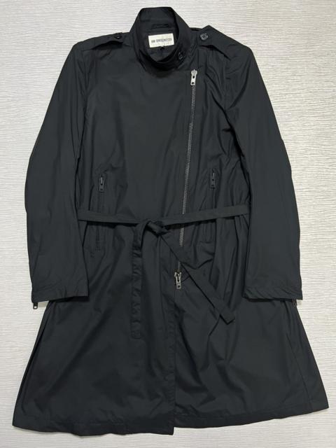 Ann Demeulemeester Ann Demeulemeester - Asymmetrical Zip Belted Trench Coat