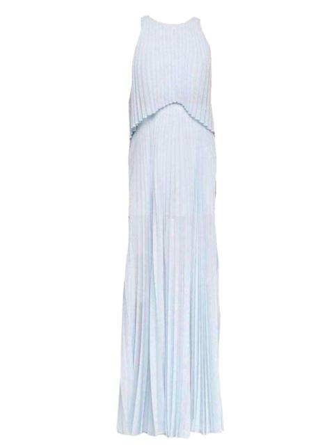 Other Designers Shaina Sleeveless Pleated Gown