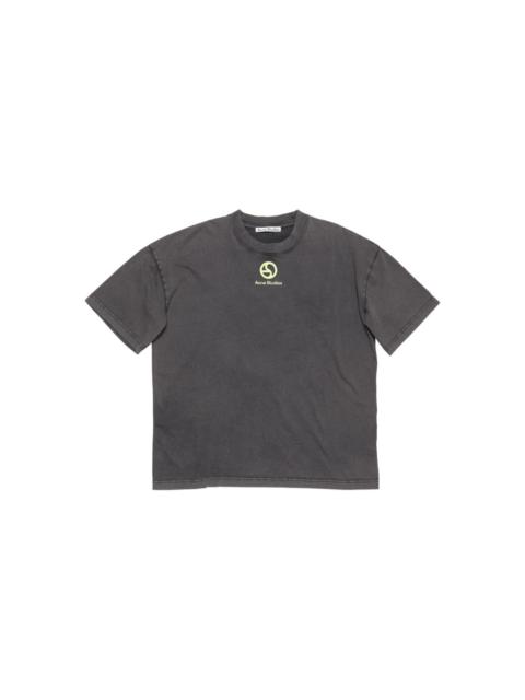 logo-print organic cotton T-shirt
