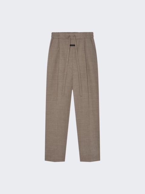 Fear of God High Twist Wool Drawstring Straight Pant Dune Pearl