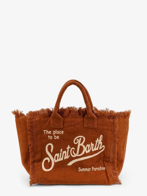 Other Designers Mc2 Saint Barth Vanity Linen Shoulder Bag