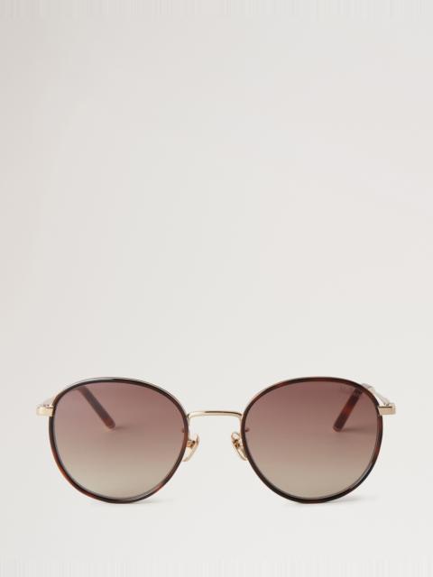 Mulberry Alfie Sunglasses
Tortoiseshell Mixed Material