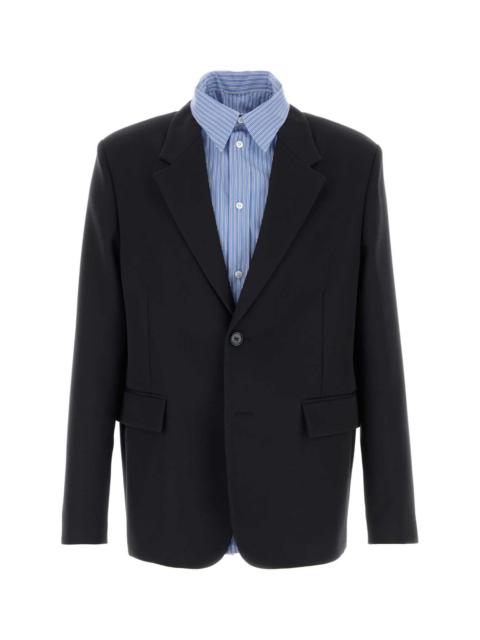 BALENCIAGA Balenciaga Men Black Wool Blazer