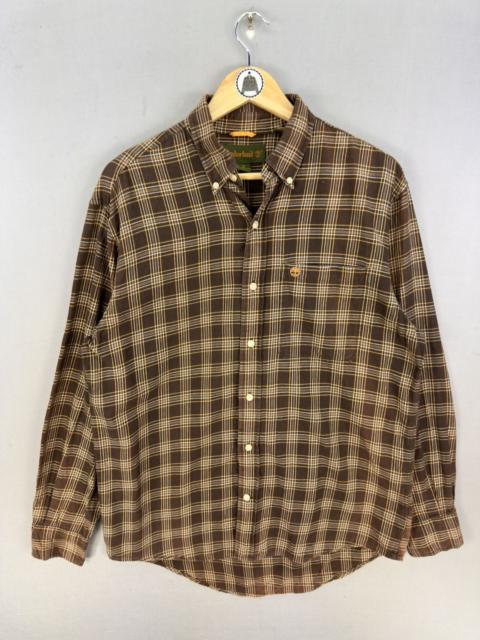 Timberland Vintage 90’s Timberland Plaid Check Flannel Shirt Button Up