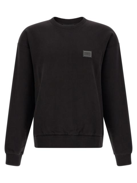 Dolce & Gabbana Dolce & Gabbana Men Logo Plaque Sweatshirt