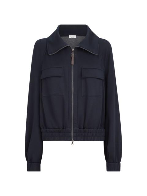 Brunello Cucinelli Brunello Cucinelli Women Cotton And Silk Sweatshirt