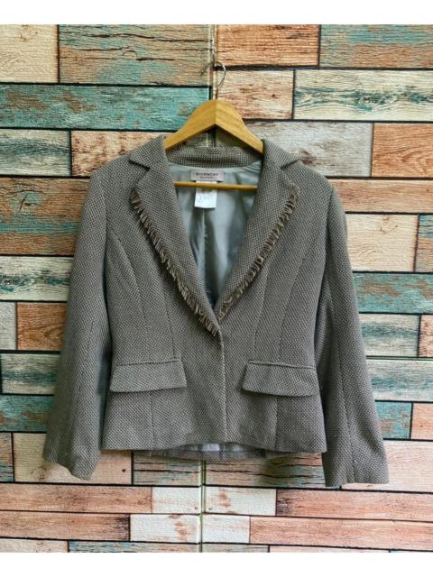 Givenchy Givenchy Single Button Cropped Jacket