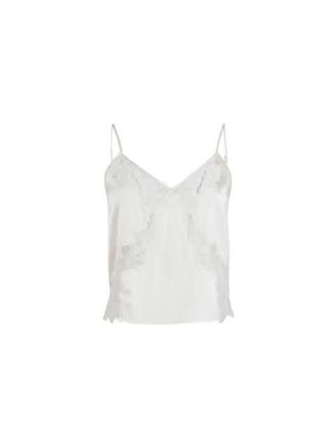 Fleur du Mal Juliet Lace Silk Cami