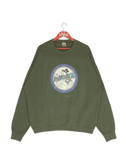 Other Designers Vintage - 90s Snowman California Vintage Sweatshirt