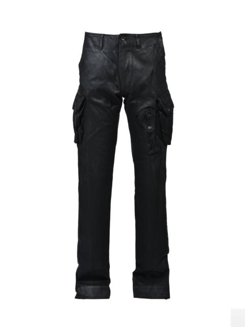 Julius 10OZ DENIM GASMASK CARGO / BLK WAX