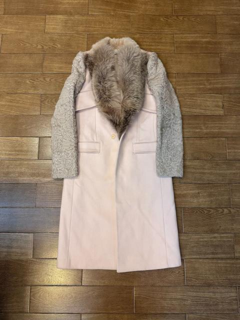 Givenchy Givenchy 2012FW Wool Fox Fur Coat by Riccardo Tisci