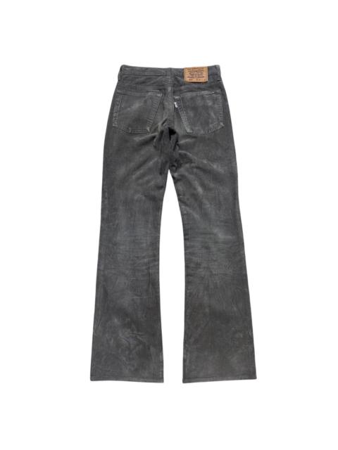 Levi's Vintage 90s Levis 517 Grey Corduroy Flare Jeans Hedi Slimane