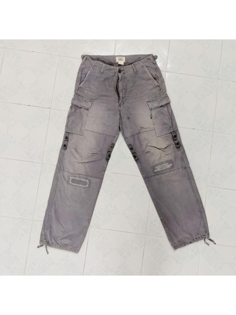 Other Designers Vintage Montage Dirty Tactical MultiPocket Cargo Pants