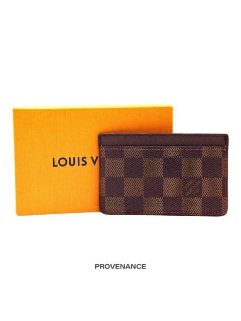 Louis Vuitton Louis Vuitton Card Holder Wallet - Damier Ebene