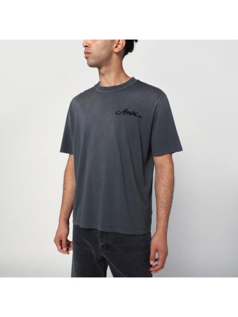AMIRI Washed black cotton T-shirt