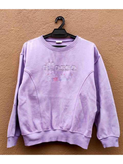 Other Designers Ellesse - Embroidered Multicolor Logo Jumper