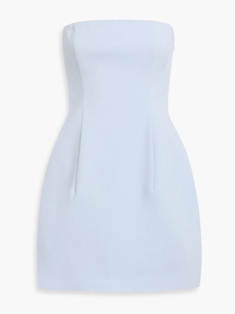 SIMKHAI Arta strapless cotton-blend mini dress
