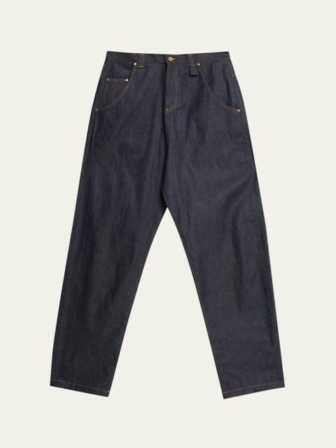 WILLY CHAVARRIA Men's Bad Boy Tapered Jeans