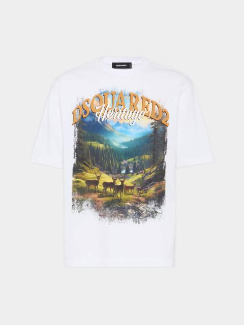 DSQUARED2 LOOSE FIT CANADA T-SHIRT