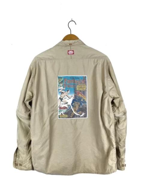 Other Designers Ecko Unltd. - Ecko x Marvels Fantastic 4 Button Up Shirts Light Jacket