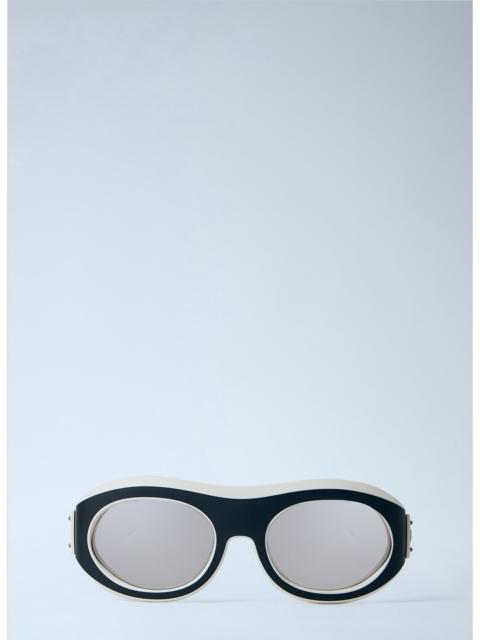 Moncler Moncler Men Oval Frame Sunglasses