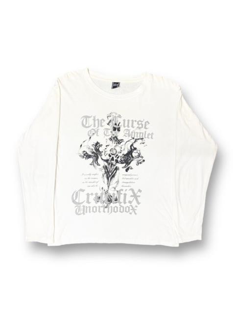 Other Designers Affliction - JAPAN CRUCIFI THE CURSE OF AMULET RELIGION ART SWORD QUOTES