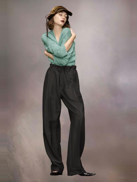 Maison Margiela Gardening hemp knit cardigan