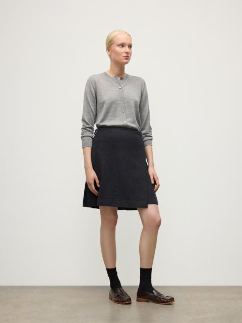 Johnstons of Elgin Le Kilt | Johnstons of Elgin Dark Grey Kilt