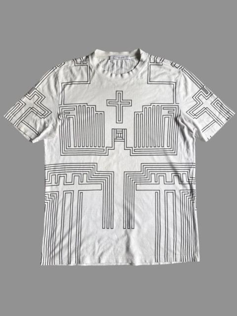 Givenchy Cross Geomagnetic Oversize T Shirt