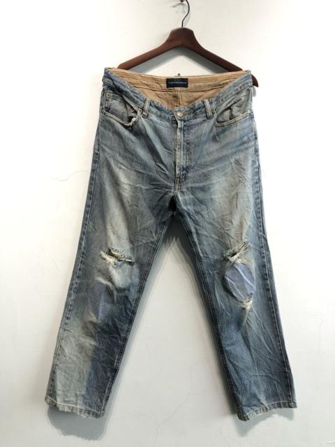 Other Designers Vintage - Christian Orani Distressed Denim