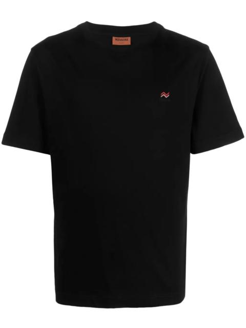 Missoni Missoni Men Cotton T-Shirt With Logo Embroidery