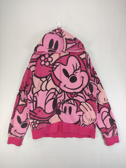 Other Designers Vintage Disney Resort Full Print Zipper Hoodie